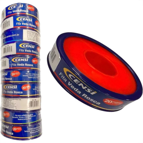 Veda Rosca Censi 18X20M - Kit C/10 Pecas