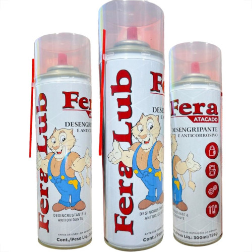 Oleo Desengripante Fera Lub 300Ml/125G Oleo Desengripante Fera Lub 300Ml/125G