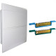 Centrinho Steck Pvc Embutir Branco Para 24 Disjuntores Din Com Barramento Centrinho Steck Pvc Embutir Branco Para 24 Disjuntores Din Com Barramento
