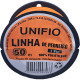 Linha Para Pedreiro 1 Fio Unifio 50M Laranja - Kit C/12 Pecas Linha Para Pedreiro 1 Fio Unifio 50M Laranja - Kit C/12 Pecas