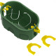 Caixinha De Luz Pvc Para Drywall Tigre Dryfix Verde 4X2 Caixinha De Luz Pvc Para Drywall Tigre Dryfix Verde 4X2