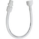 Engate Flexivel Tigre Branco Pvc 50Cm - Kit C/20 Pecas