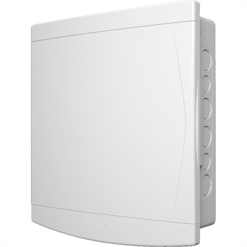 Centrinho Tigre Pvc Embutir Para 24 Disjuntores Din Com Barramento Branco