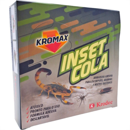 Armadilha Adesiva Krodec Inset Cola - Kit C/25 Pecas Armadilha Adesiva Krodec Inset Cola - Kit C/25 Pecas
