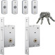 Trava Quadrupla Stam Inox 1003 Dupla - 10035 Trava Quadrupla Stam Inox 1003 Dupla - 10035