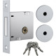 Trava Quadrupla Stam Inox 1004 Roseta Redonda 10985 Trava Quadrupla Stam Inox 1004 Roseta Redonda 10985
