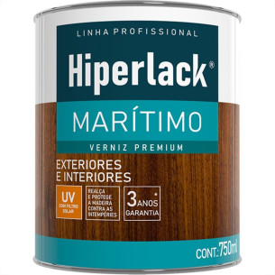 Verniz Premium Hiperlack Maritimo Alto Brilho Incolor 750Ml