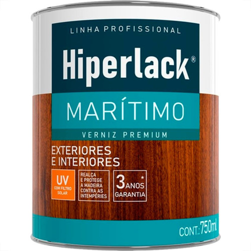 Verniz Hyperlack Maritimo Fosco Incolor 750Ml Verniz Hyperlack Maritimo Fosco Incolor 750Ml