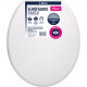 Assento Sanitario Almofadado Atlas Branco Assento Sanitario Almofadado Atlas Branco