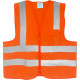 Colete Para Sinalizacao Plastcor 1 Bolso Laranja Fluorescente Xxg Colete Para Sinalizacao Plastcor 1 Bolso Laranja Fluorescente Xxg