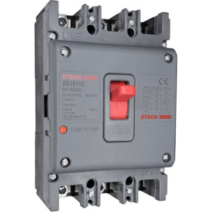 Disjuntor Steck Caixa Moldada Asgard Tripolar - S250 - 160A.