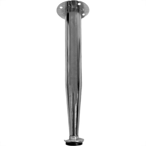 Pe Conico Para Moveis Em Aco Cromado Com Regulagem Jomarca 200Mm Pe Conico Para Moveis Em Aco Cromado Com Regulagem Jomarca 200Mm