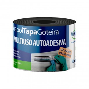 Fita Multiuso Viapol Tapa Goteira 10Cmx10M