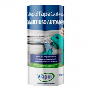 Fita Multiuso Viapol Tapa Goteira 30Cmx10M