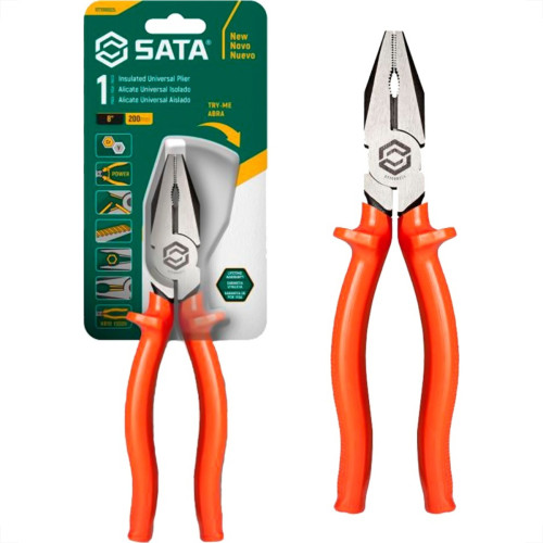 Alicate Universal Sata 8'' - St700022L Alicate Universal Sata 8'' - St700022L