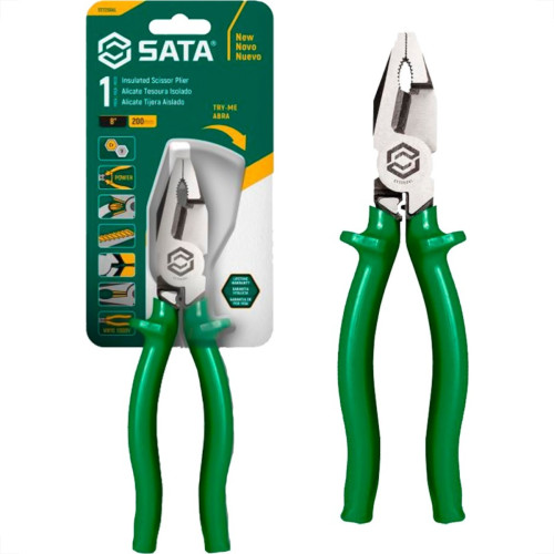 Alicate Corte Tesoura Sata 8'' - St72504L Alicate Corte Tesoura Sata 8'' - St72504L