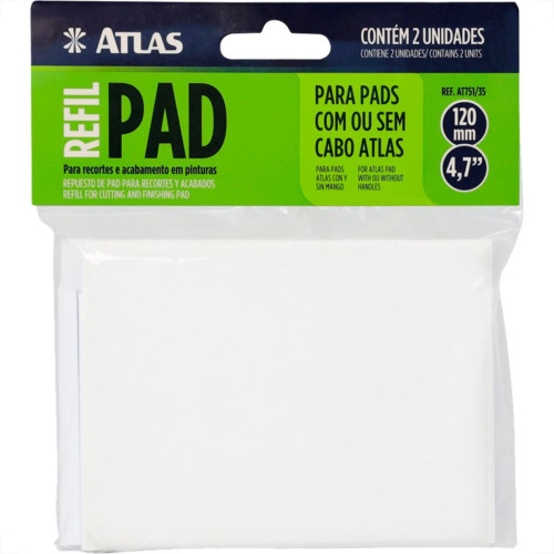Refil Para Pad Pintura Para Recorte Atlas At751/35 Refil Para Pad Pintura Para Recorte Atlas At751/35