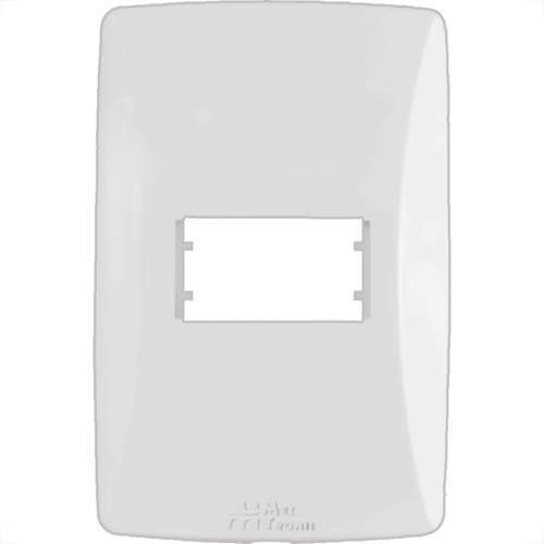 Placa Mectronic Petra 4X2 - 1 Modulo Horizontal 82001H Placa Mectronic Petra 4X2 - 1 Modulo Horizontal 82001H