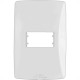 Placa Mectronic Petra 4X2 - 1 Modulo Horizontal 82001H Placa Mectronic Petra 4X2 - 1 Modulo Horizontal 82001H