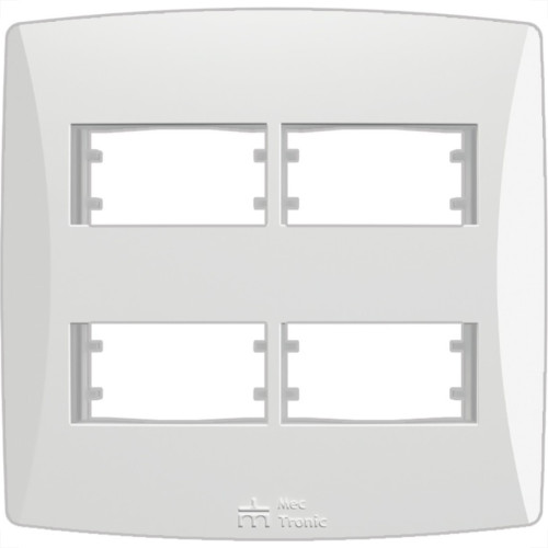 Placa Mectronic Petra 4X4 - 4 Modulos - 82044 Placa Mectronic Petra 4X4 - 4 Modulos - 82044