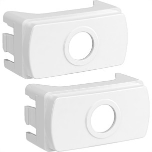 Modulo Schneider Miluz Saida De Fio Branco Pacote Com 2 Pecas - S3B76610