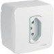 Sistema Box Schneider Dexson-Miluz Branco 1 Tomada 2P+T. 10A. - S3B66340