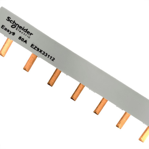Barramento Schneider Easy9 Monofasico Din Para 12 Disjuntores 80A. - Ez9X33112 Barramento Schneider Easy9 Monofasico Din Para 12 Disjuntores 80A. - Ez9X33112