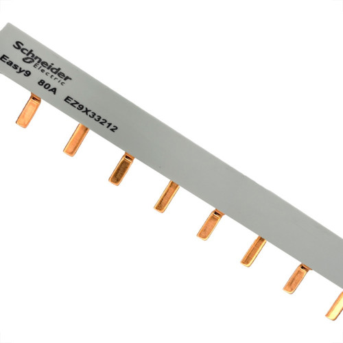 Barramento Schneider Easy9 Bifasico Din Para 12 Disjuntores 80A. - Ez9X33212 Barramento Schneider Easy9 Bifasico Din Para 12 Disjuntores 80A. - Ez9X33212