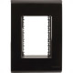 Placa Conjunto Modular Tramontina Liz 4X2 - Grafite 3 Modulos - 57106048 Placa Conjunto Modular Tramontina Liz 4X2 - Grafite 3 Modulos - 57106048