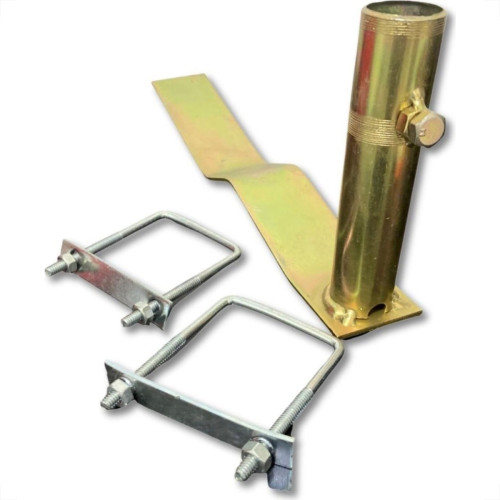 Suporte De Antena De Tv Iguatemi Telhado Curva Alta 3/4'' - 127