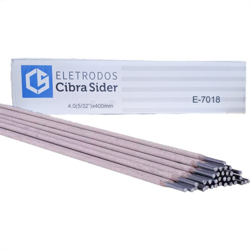 Eletrodo Cibra Carbono E-7018 - 4,0Mm - Caixa - Kit C/5 Kilos Eletrodo Cibra Carbono E-7018 - 4,0Mm - Caixa - Kit C/5 Kilos