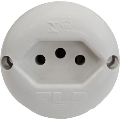 Tomada Externa Flp 2P+T. 20A Branca - Kit C/10 Pecas Tomada Externa Flp 2P+T. 20A Branca - Kit C/10 Pecas