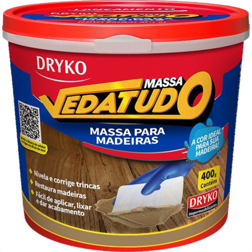 Massa F12 Dryko 400G Cerejeira Massa F12 Dryko 400G Cerejeira