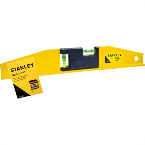 Nivel Aluminio Stanley 14'' Com Base Magnetica - 42-887S Nivel Aluminio Stanley 14'' Com Base Magnetica - 42-887S