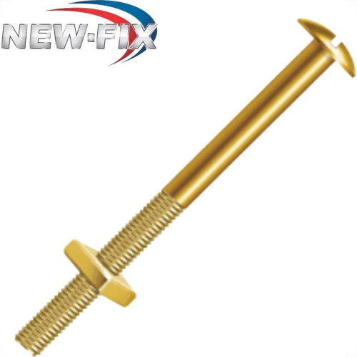 Parafuso Para Cama Newfix 1/4'' X 90Mm Philips Com Porca