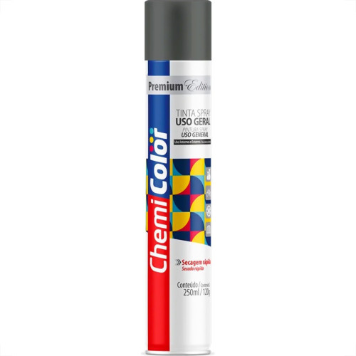 Spray Chemicolor Grafite 250Ml/120G. Spray Chemicolor Grafite 250Ml/120G.