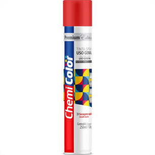 Spray Chemicolor Vermelho 250Ml/120G.