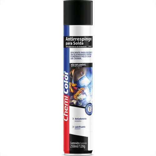 Anti Respingo Solda Chemicolor Sem Silicone 250Ml/120G. Anti Respingo Solda Chemicolor Sem Silicone 250Ml/120G.