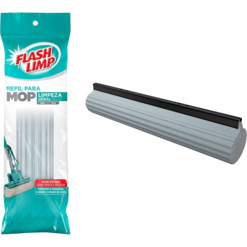 Refil Para Mop Flash Limp Rodo Magico Limpeza Geral Plus - Rmop7671 Refil Para Mop Flash Limp Rodo Magico Limpeza Geral Plus - Rmop7671
