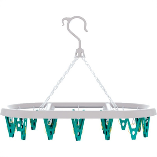 Mini Varal Flash Limp Oval Com 24 Pregadores - Lav6803 Mini Varal Flash Limp Oval Com 24 Pregadores - Lav6803