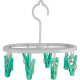 Mini Varal Flash Limp Oval Com 8 Pregadores - Lav9386 Mini Varal Flash Limp Oval Com 8 Pregadores - Lav9386