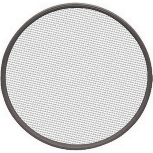 Peneira Cafe Aro Plastico Preto 55 - Kit C/6 Pecas