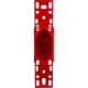 Conjunto Ilumi Stylus Vermelho Sem Placa 1 Tomada 2P+T. 20A. - 20143/0 Conjunto Ilumi Stylus Vermelho Sem Placa 1 Tomada 2P+T. 20A. - 20143/0