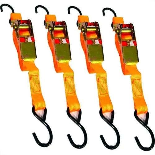Cinta Para Carga Starfer Com Catraca 1'' X 4,5M Com 4 Pecas - 3055973 Cinta Para Carga Starfer Com Catraca 1'' X 4,5M Com 4 Pecas - 3055973
