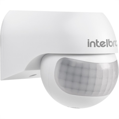 Sensor De Presenca + Fotocelula Intelbras Parede 180º - Espelho Placa 180 Sensor De Presenca + Fotocelula Intelbras Parede 180º - Espelho Placa 180
