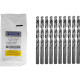 Broca Widea Tramontina Basic 5,0Mm Pacote Com 10 Pecas - 43126/004 - Kit C/10 Pecas