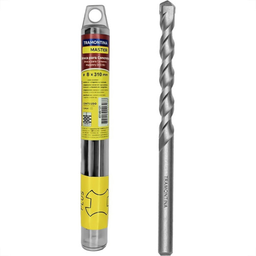 Broca Widea Sds Plus Tramontina 8X310Mm - 43148/117 Broca Widea Sds Plus Tramontina 8X310Mm - 43148/117