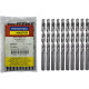 Broca Aco Rapido Tramontina Master 6,0Mm Pacote Com 10 Pecas - 43141/033 - Kit C/10 Pecas