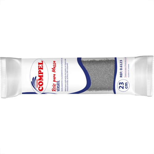 Rolo Para Massa Rolada Versatil Compel 23Cm - 0.6123 Rolo Para Massa Rolada Versatil Compel 23Cm - 0.6123