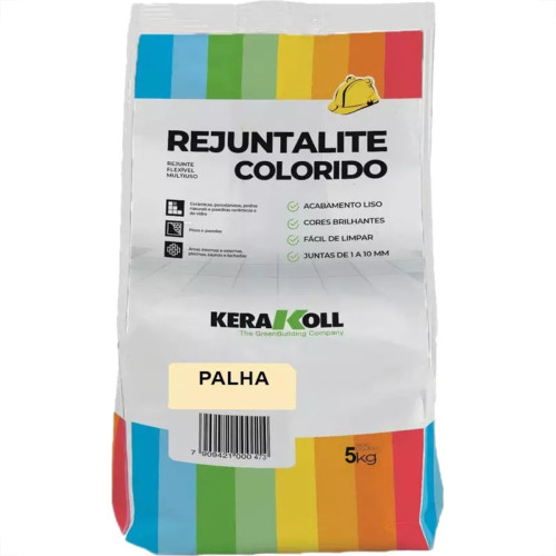 Rejunte Kerakoll Cinza Palha 5 Kg Rejunte Kerakoll Cinza Palha 5 Kg